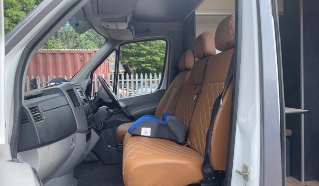 Sprinter Main Cab Tan Upholstered Seating 2021
